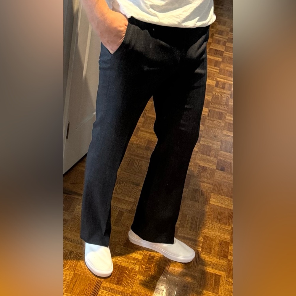 John Varvatos pants with stylish boot cut look .